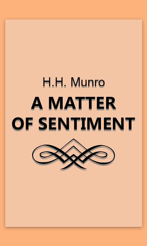 A Matter Of Sentiment