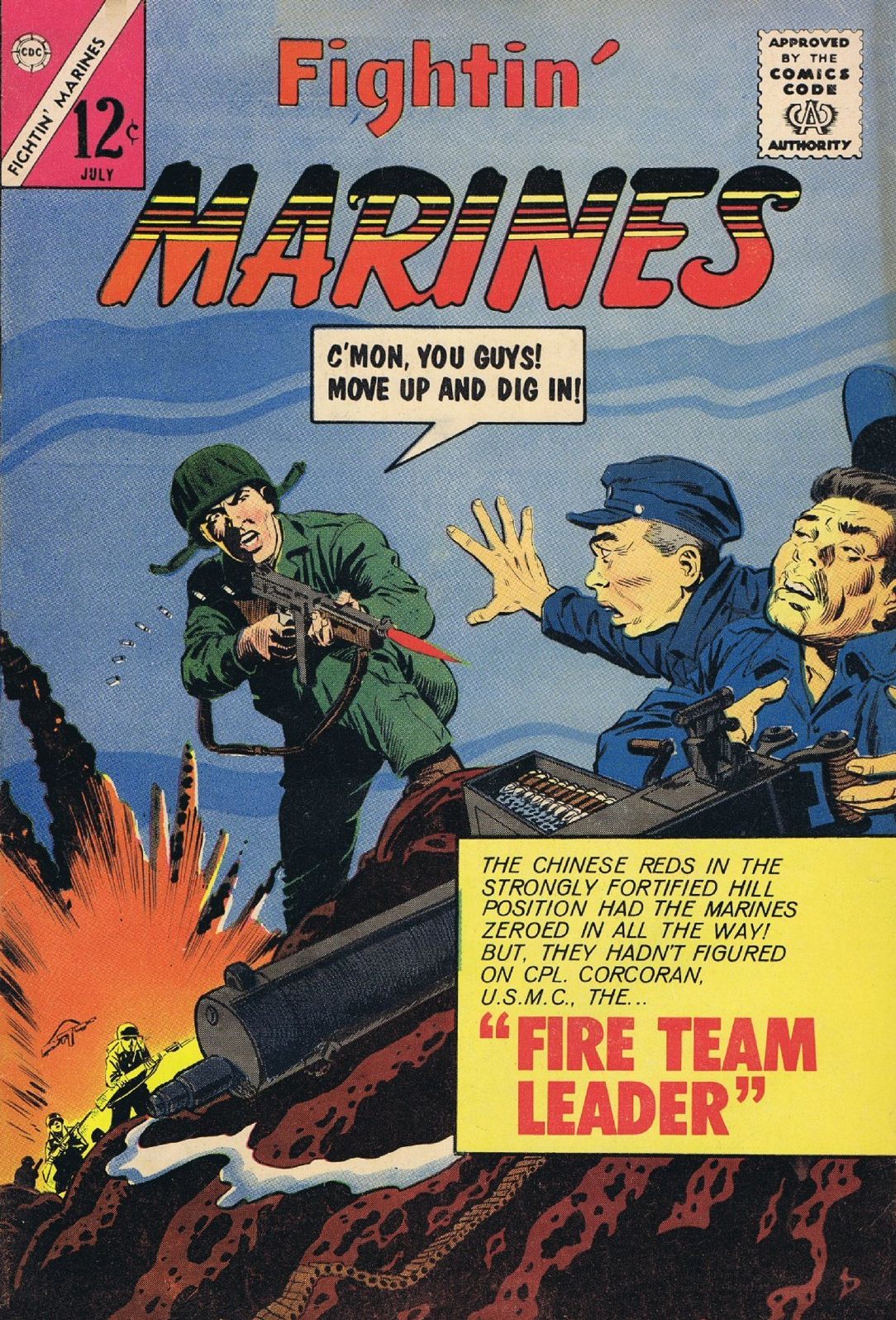 Fightin Marines Number 59 War Comic Book