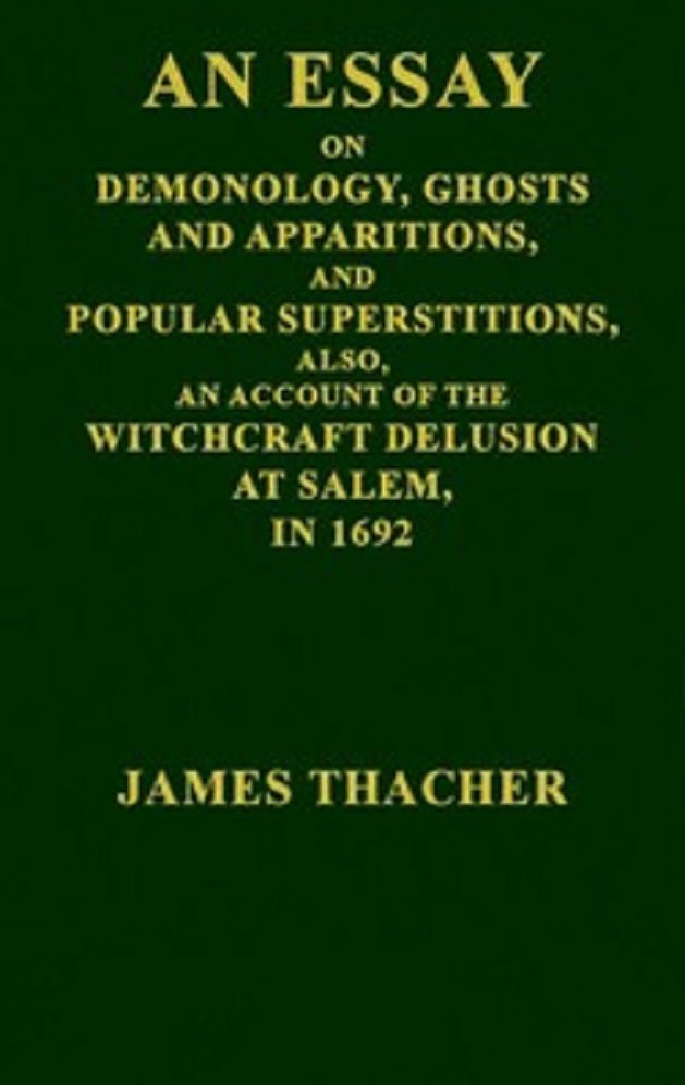 An Essay on Demonology, Ghosts and Apparitions, and Popular Superstitions