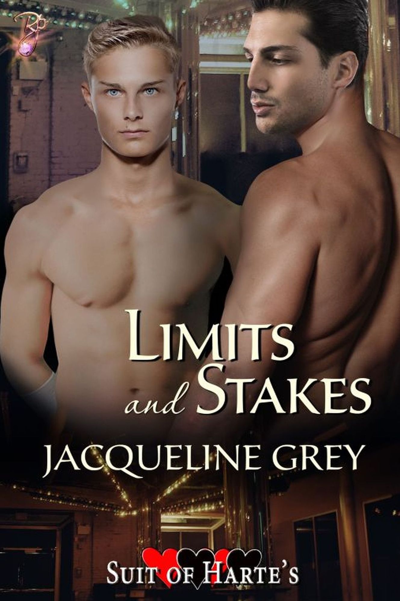 Limits and Stakes (Suit of Harte's, Book Three) (Male/Male Erotic Romance) by Jacqueline Grey