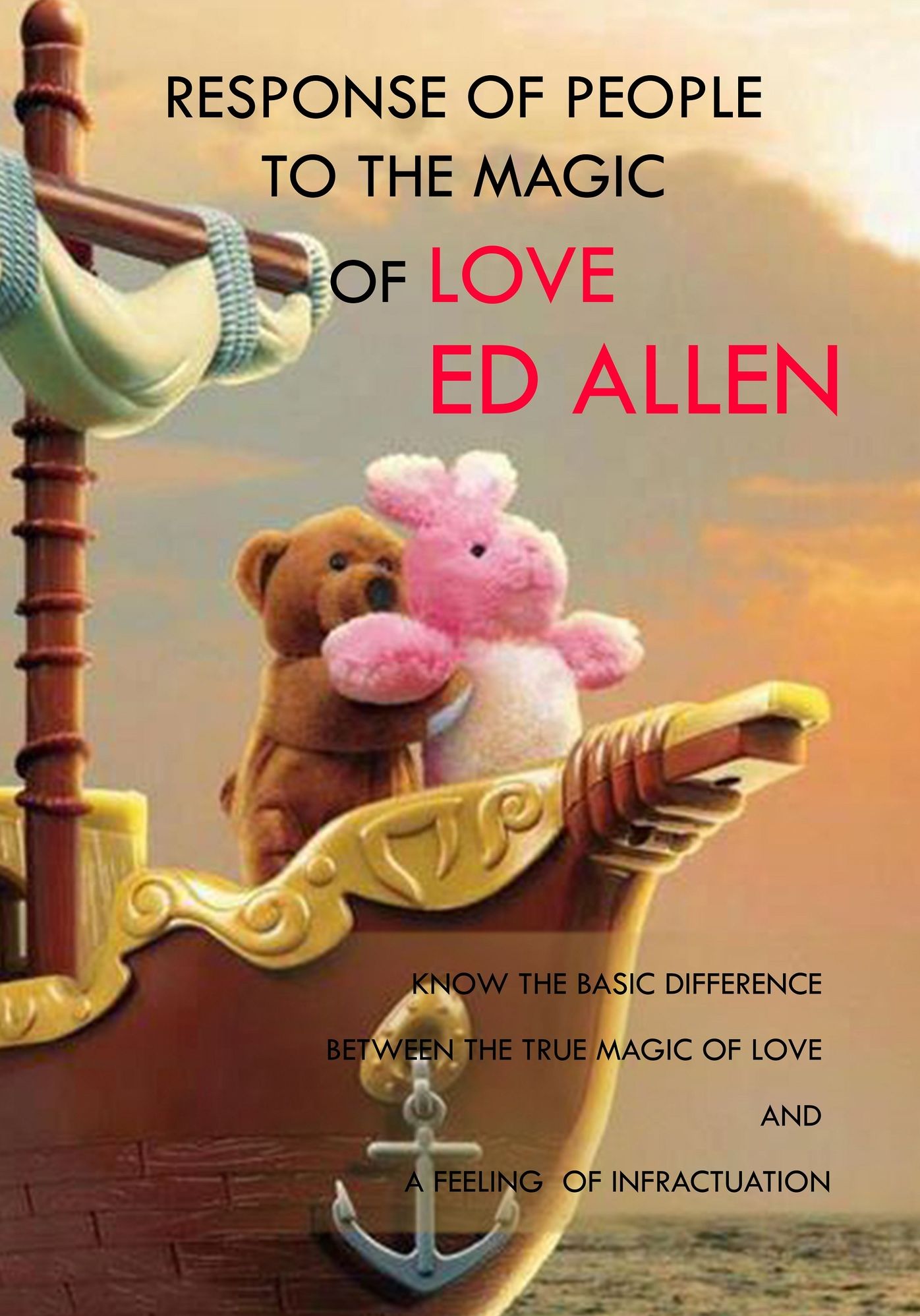 Response of people to the magic of love