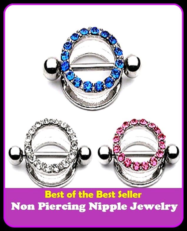 Best of The Best Sellers	Non Piercing Nipple Jewelry (bracelet, brooch, costume, earring, gem, glass, gold, jewel, knickknack, necklace)