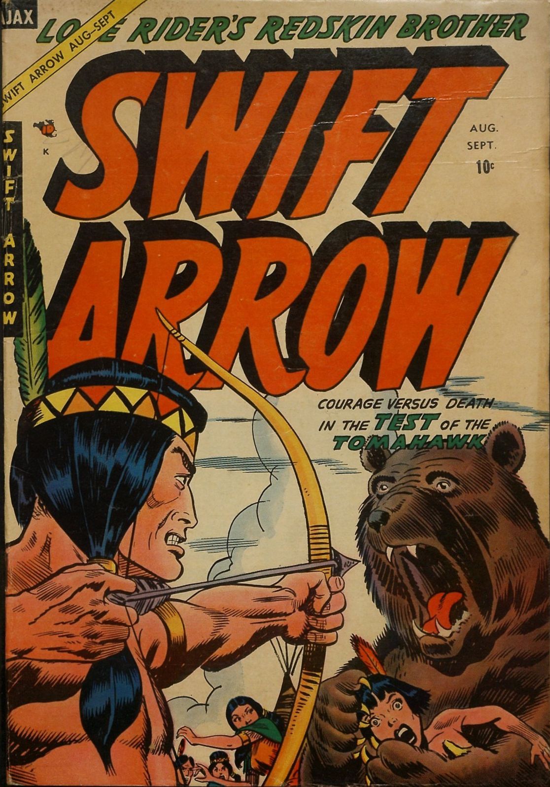 Swift Arrow Number 4 Western Comic Book