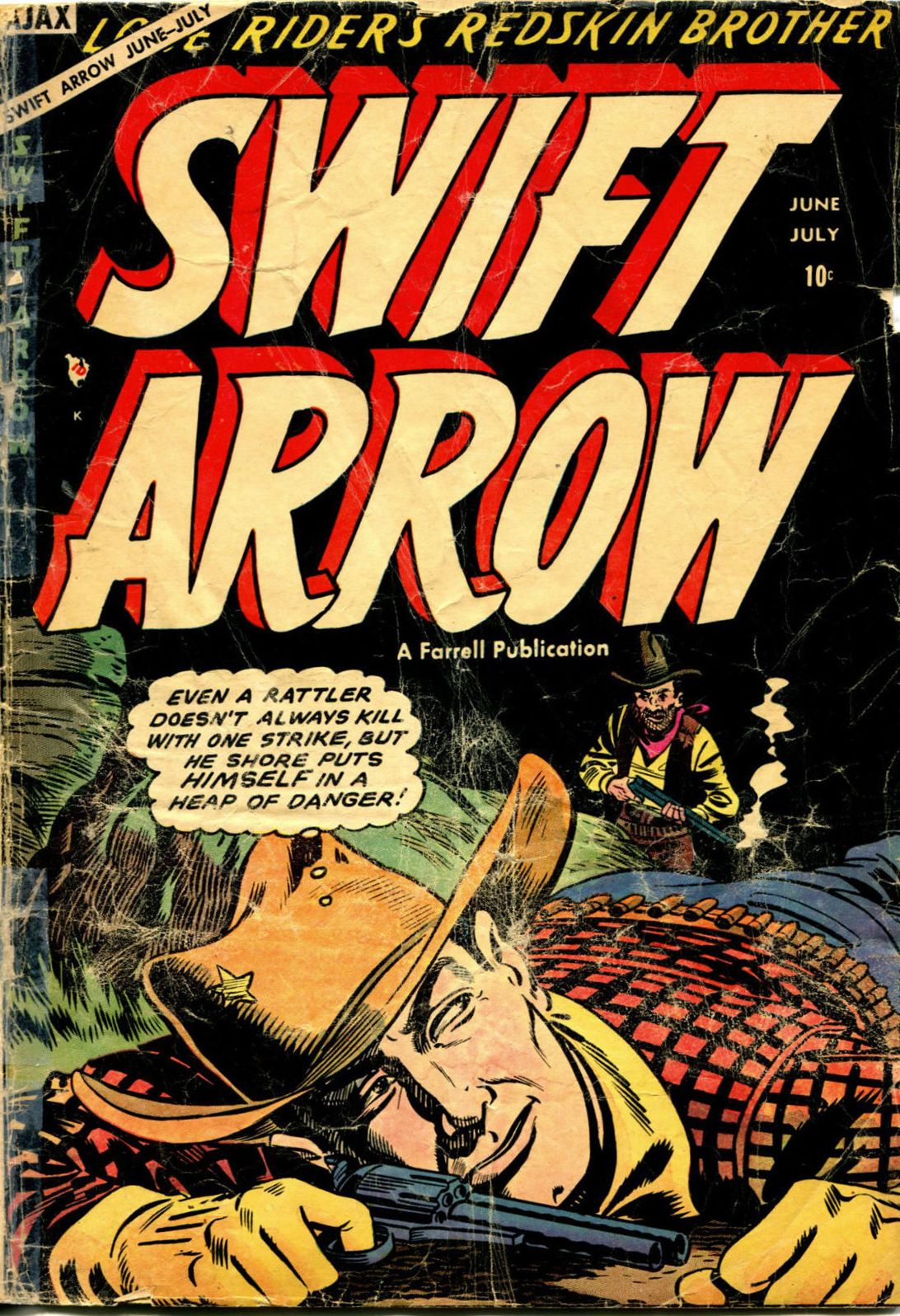 Swift Arrow Number 3 Western Comic Book