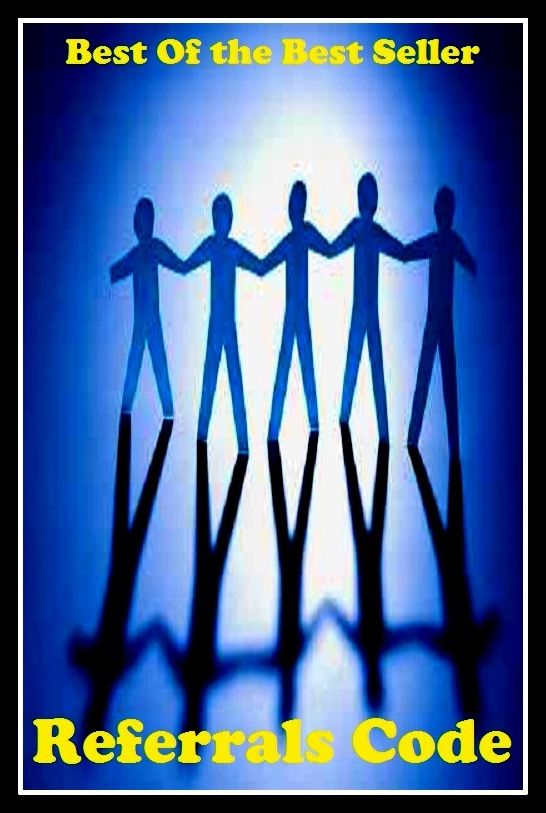 Best of the Best Sellers Referrals Code (confer, delegate, deliver, give, refer, impute, assign, ascribe, impose, accredit)