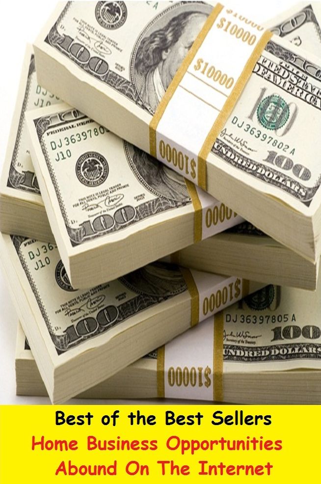 Best of the Best Sellers Best of the Best SellersHome Business Opportunities Abound On The Internet ( work, line of work, occupation, profession, career, employment, job, position, vocation, calling )