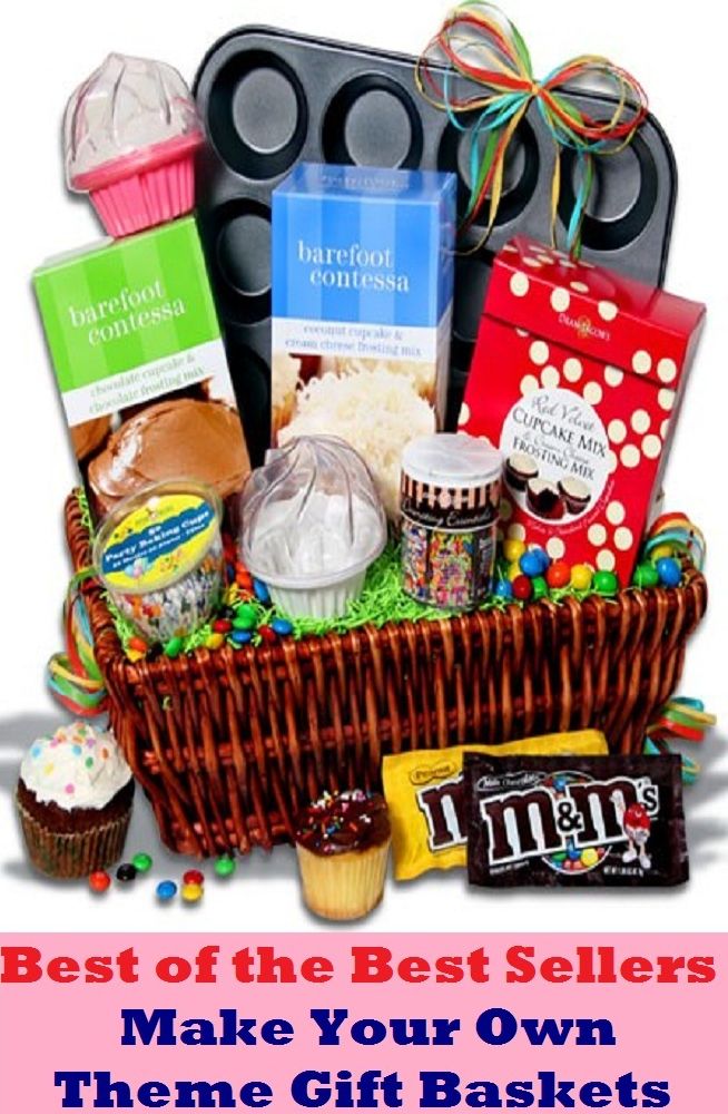 Best of the Best Sellers Make Your Own Theme Gift Baskets ( present, handout, donation, offering, bestowal, bonus, award, endowment, tip, gratuity, largesse)
