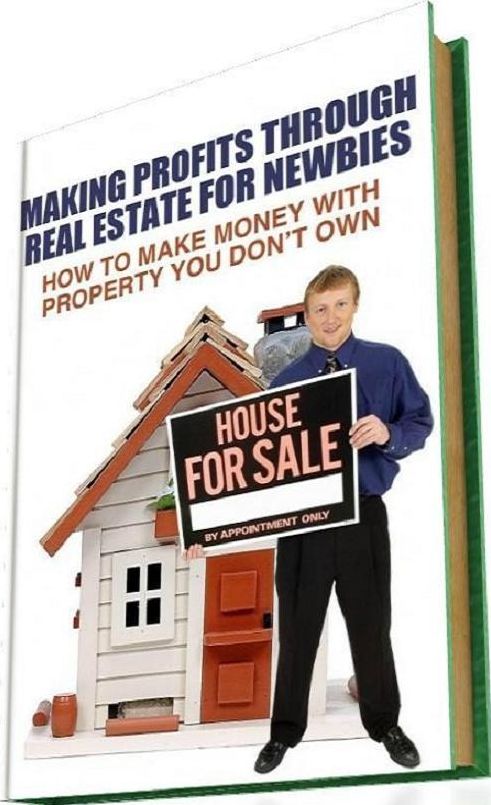 eBook about Making Profits Through Real Estate For Newbies - Make money without money....