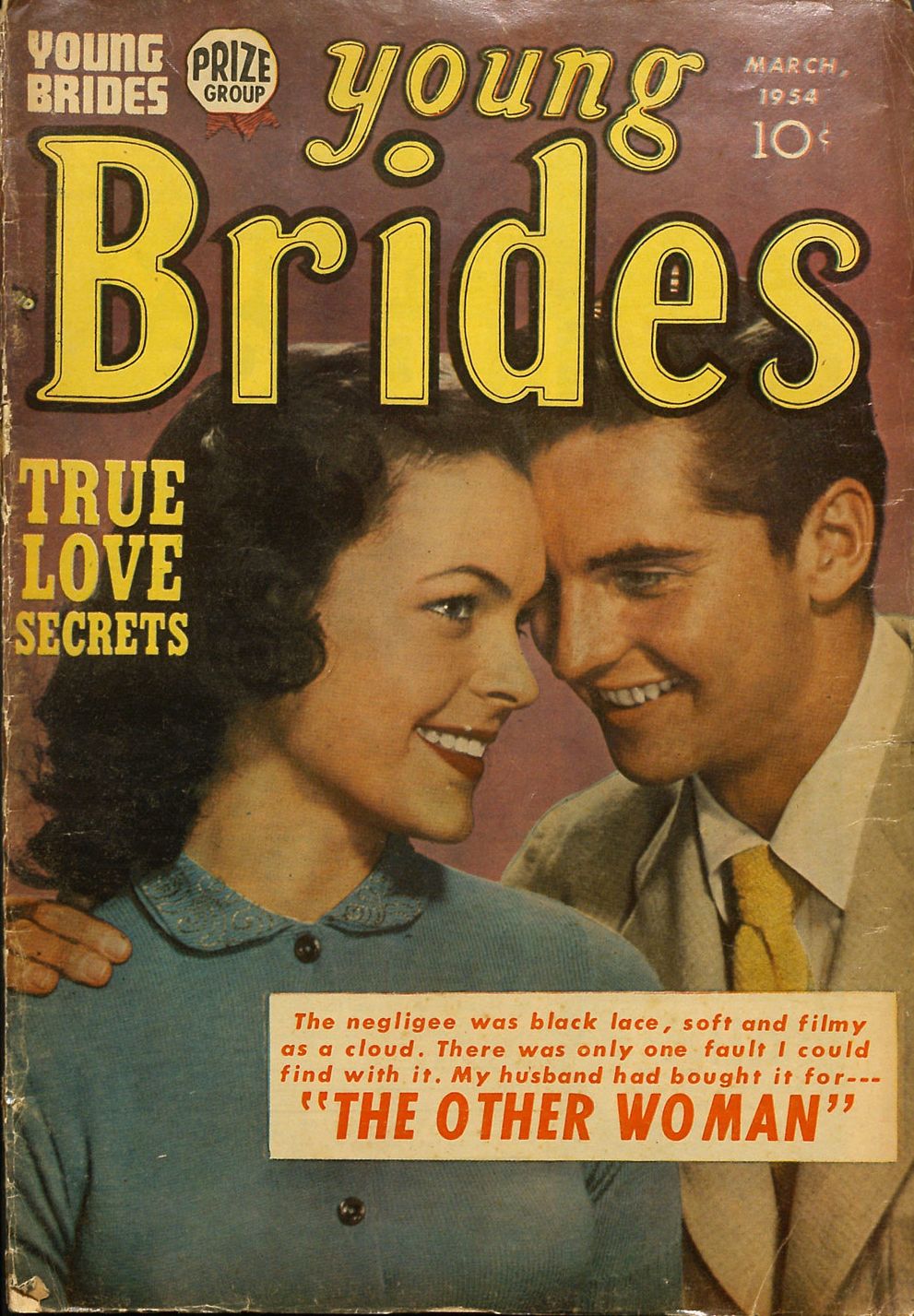 Young Brides Number 13 Love Comic Book