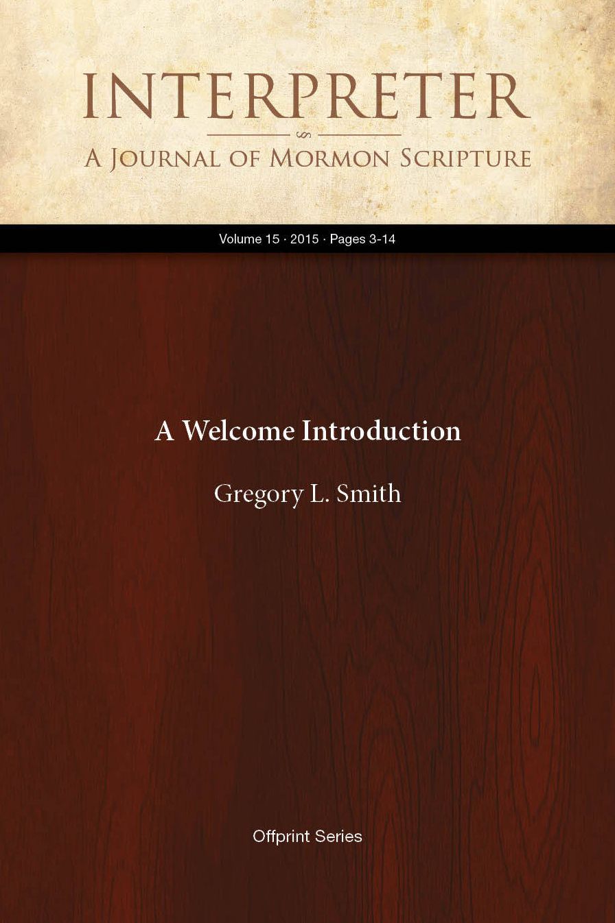 A Welcome Introduction