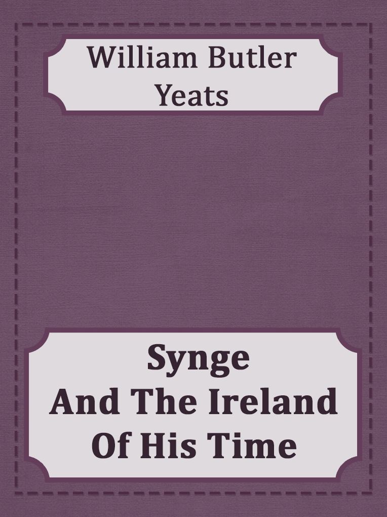 Synge And The Ireland Of His Time