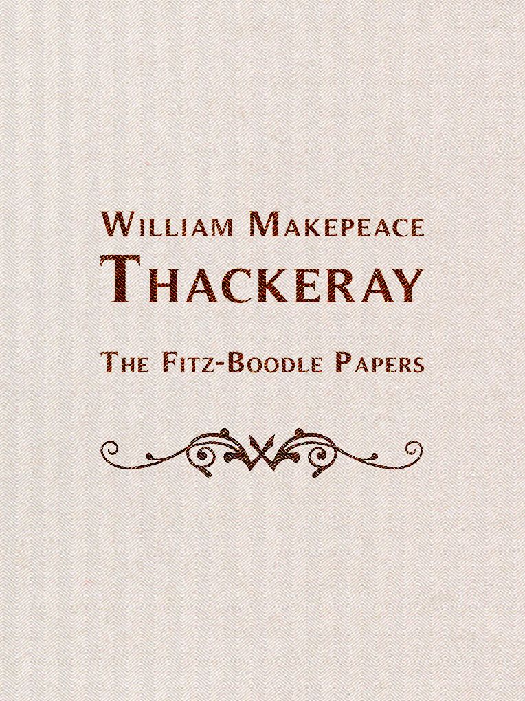 The Fitz-Boodle Papers