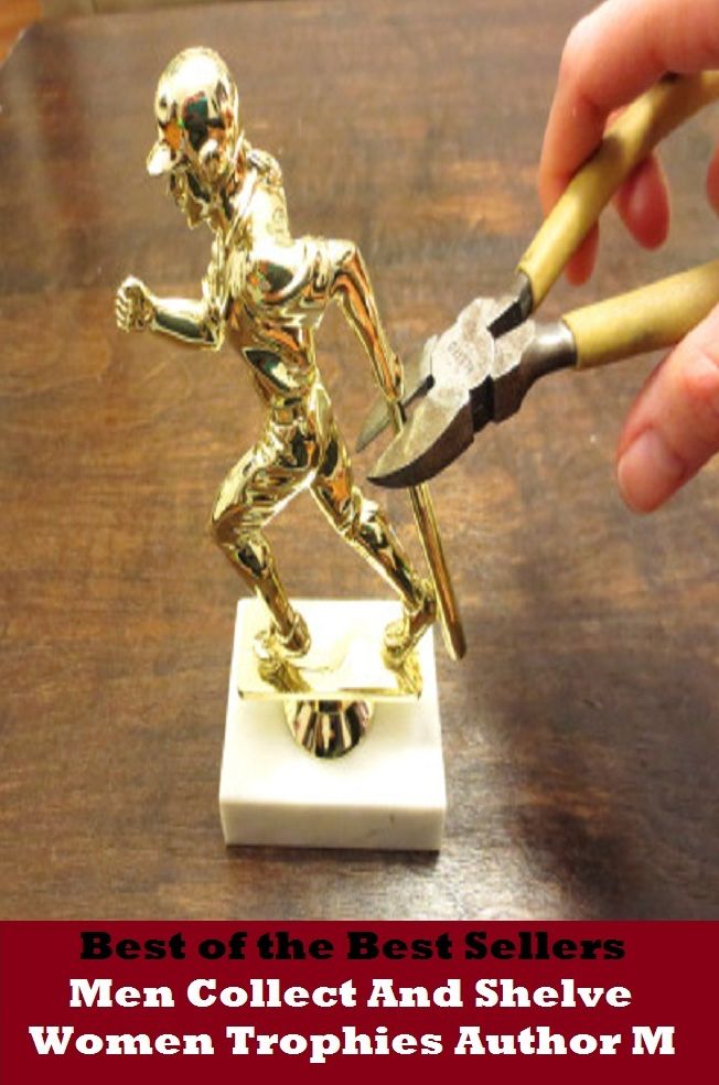 Best of the best sellers Men Collect And Shelve Women Trophies Author M( work, apprentice, word painter, art critic, throw on paper, artist, subject, bear, source, begetter, sire, belletrist, shaper, breed )
