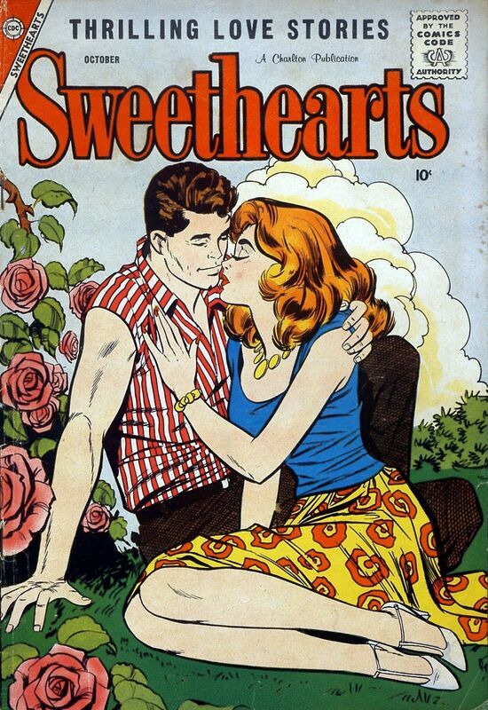 Sweethearts Number 45 Love Comic Book