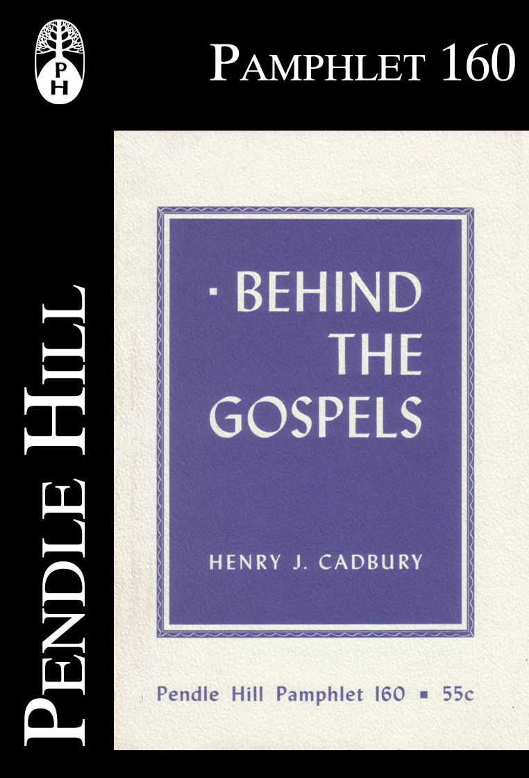 Behind the Gospels