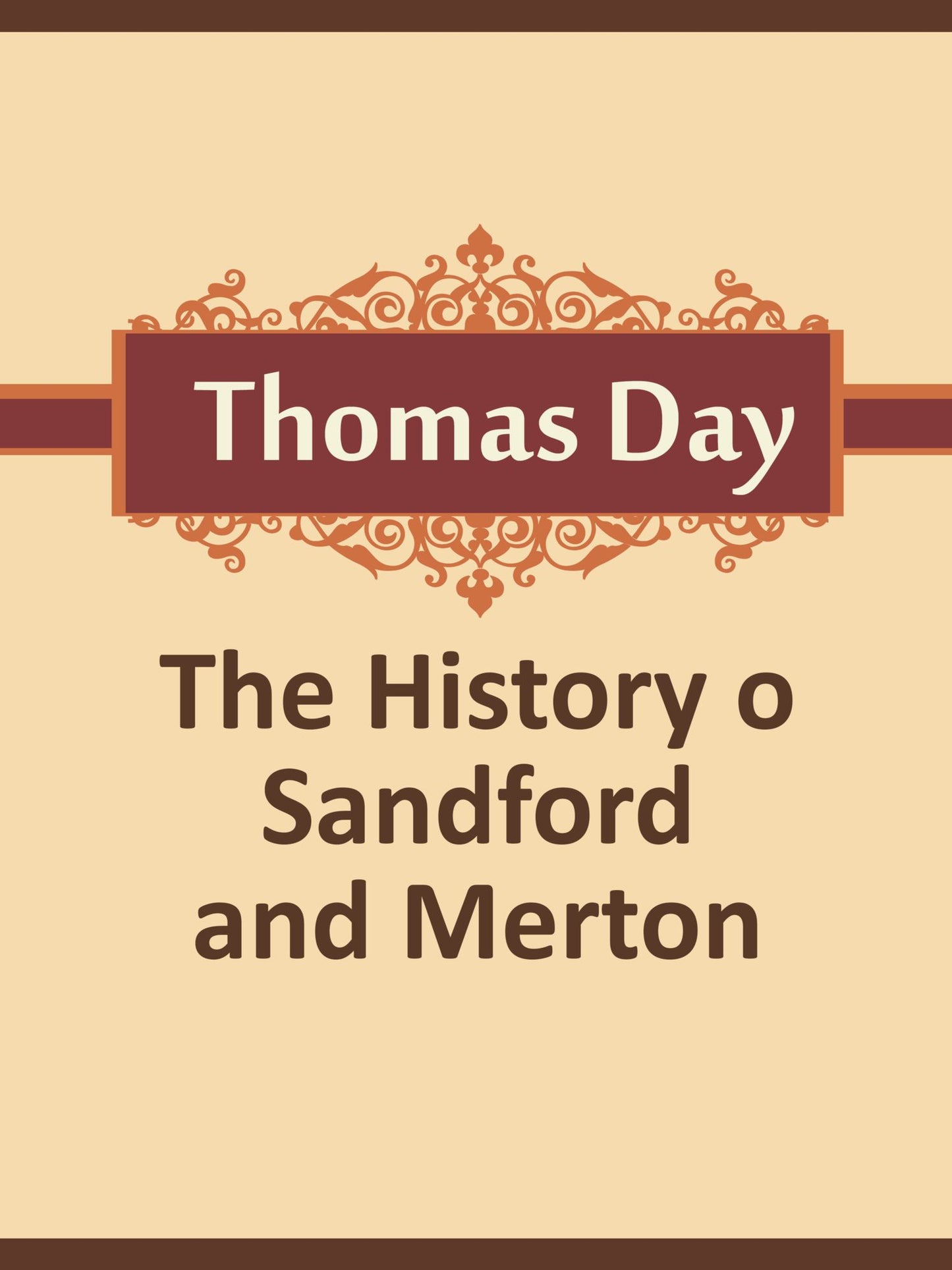 The History of Sandford and Merton