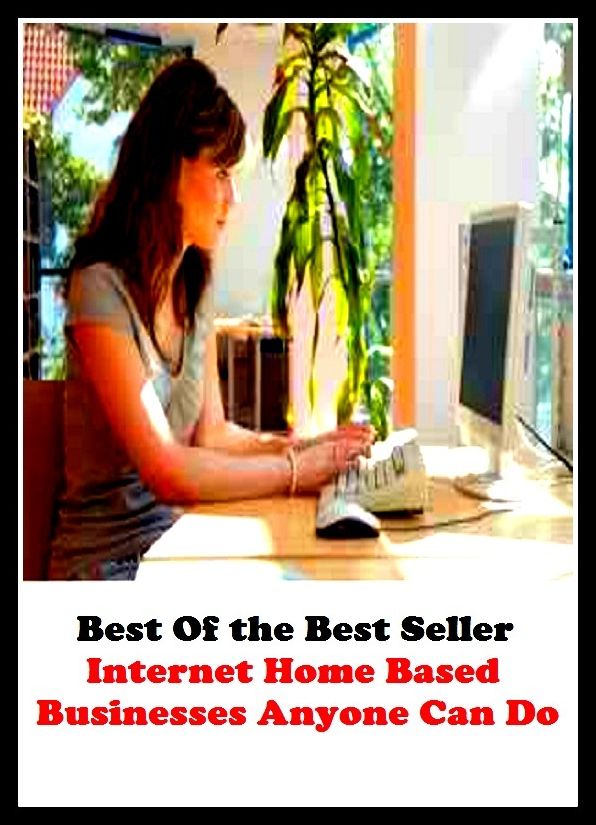Best of the Best Sellers Internet Home Based Businesses Anyone Can Do (biz, occupation, craft, merchandise, trade, field, employment, work, occupation, calling)