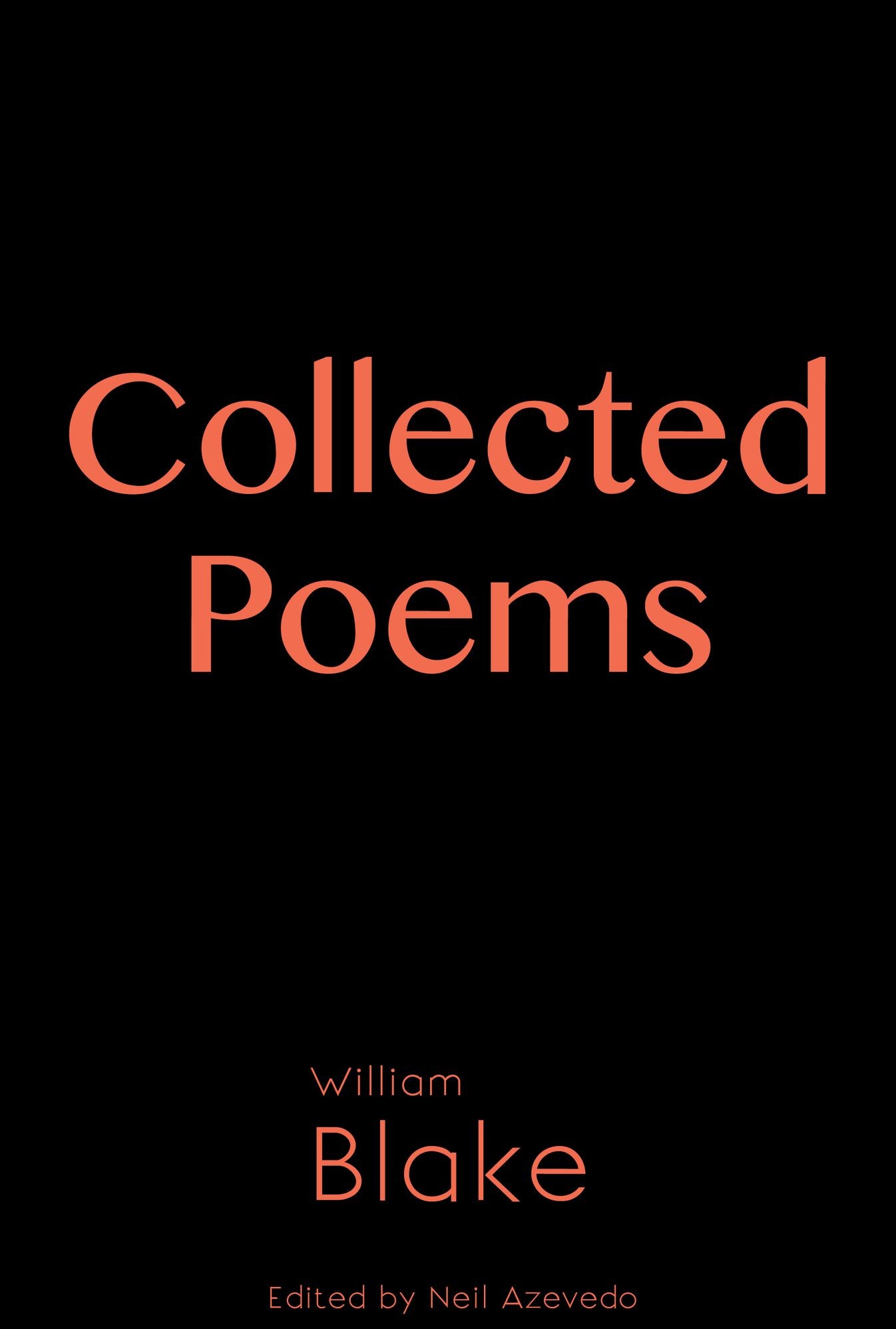 Collected Poems of William Blake