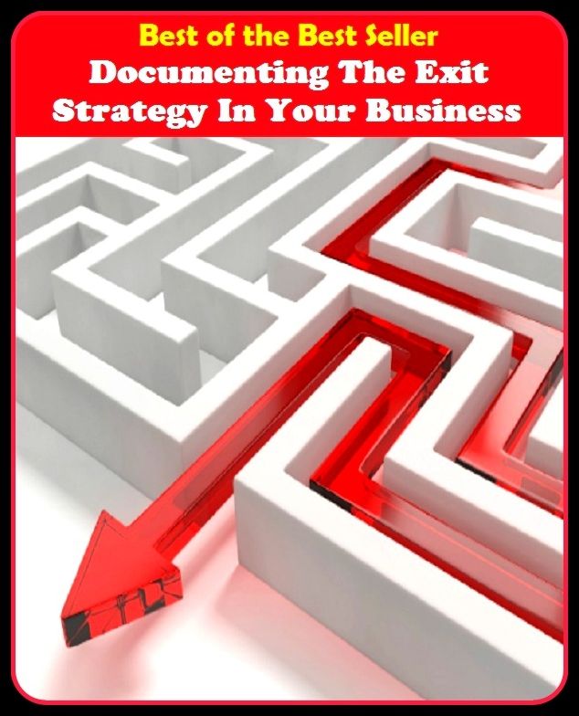 Best of the best sellers Documenting The Exit Strategy In Your Business ( managing, organization, running, supervision, administration, management, direction, admin, command, control, care )