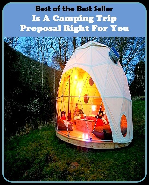Best of the best seller Is A Camping Trip Proposal Right For You(break,holiday,layoff,recess,respite,rest,sabbatical,time off,fiesta,furlough)