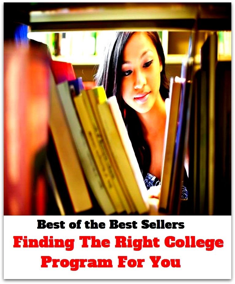 Best of the best seller Finding The Right College Program For You(culture,discipline,improvement,information,learning,literacy,scholarship,schooling,science,study)