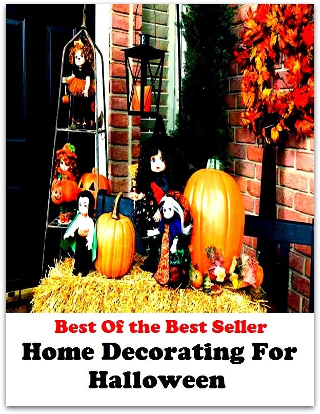 Best of the best seller Home Decorating For Halloween(everyday,ordinary,family,home,plain,domiciliary,homey,homely,domestic,homelike)