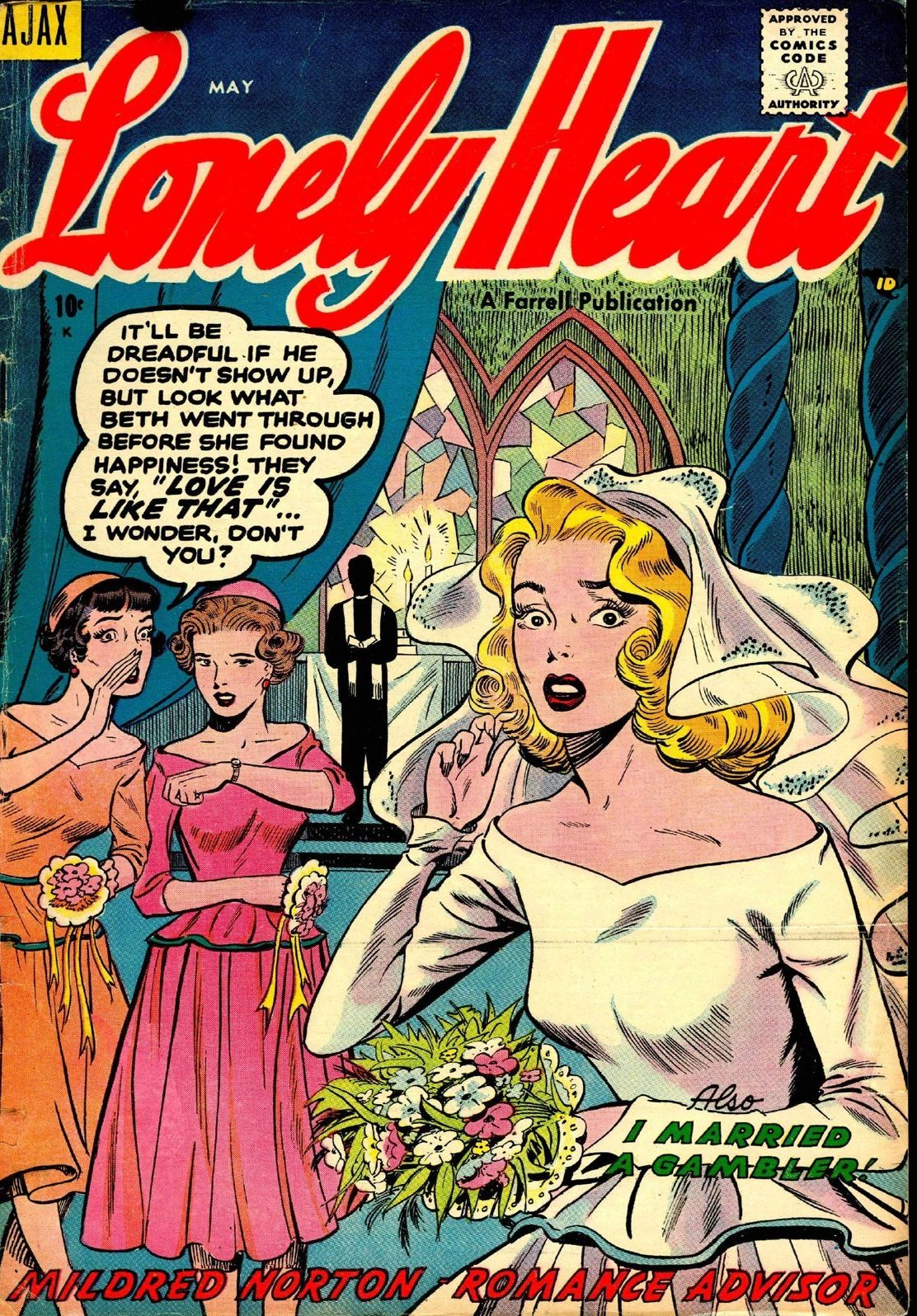 Lonely Heart Number 10 Romance Comic Book