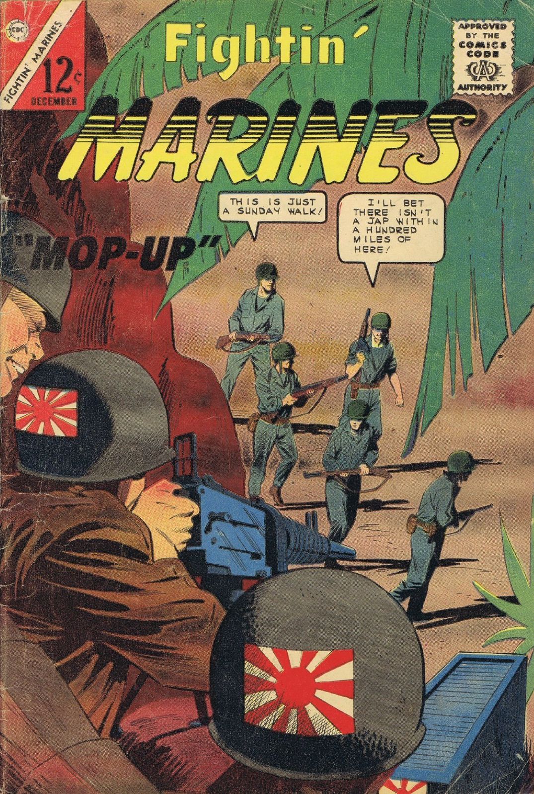 Fightin Marines Number 56 War Comic Book