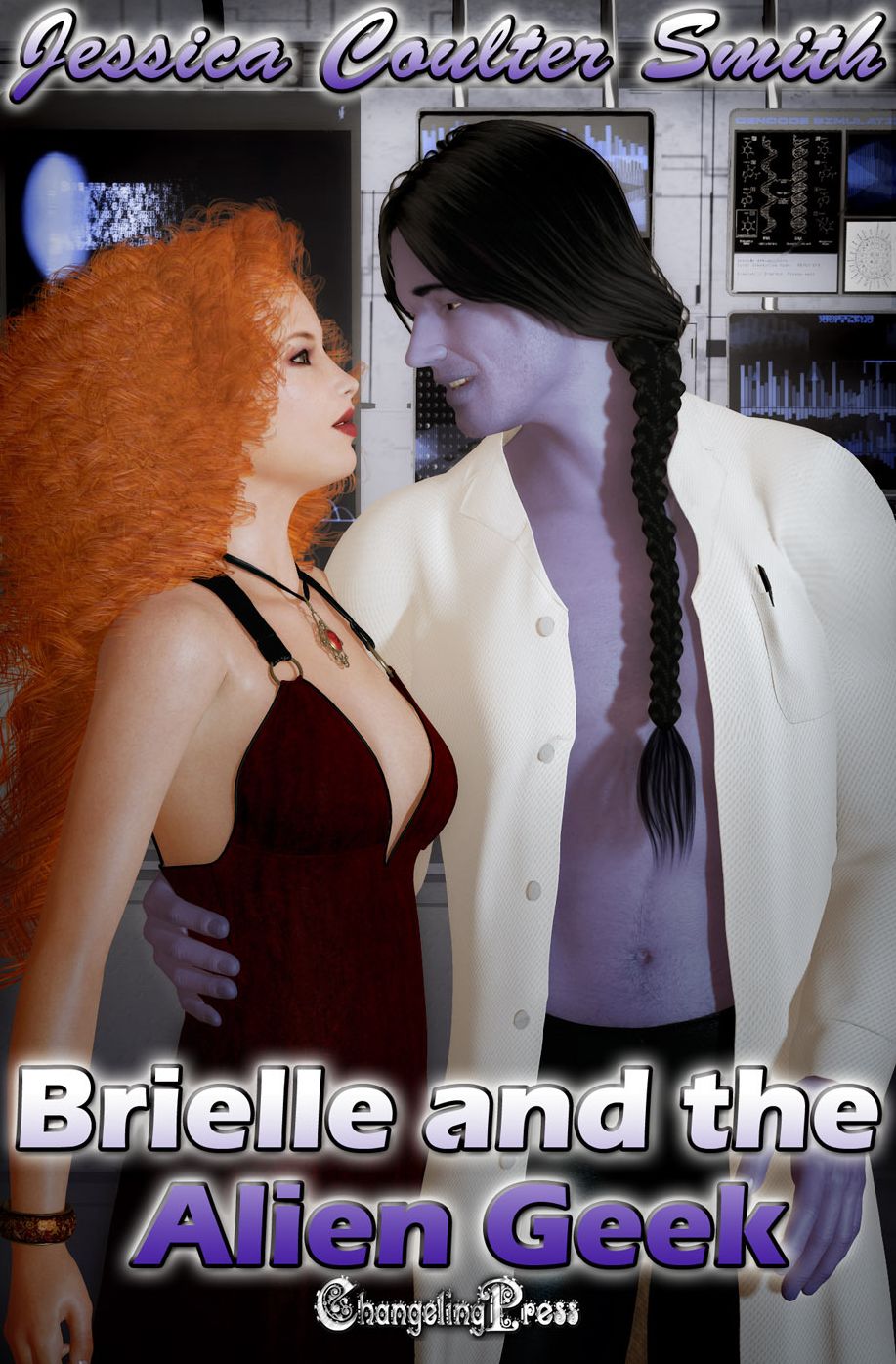 Brielle and the Alien Geek (Intergalactic Brides 1)