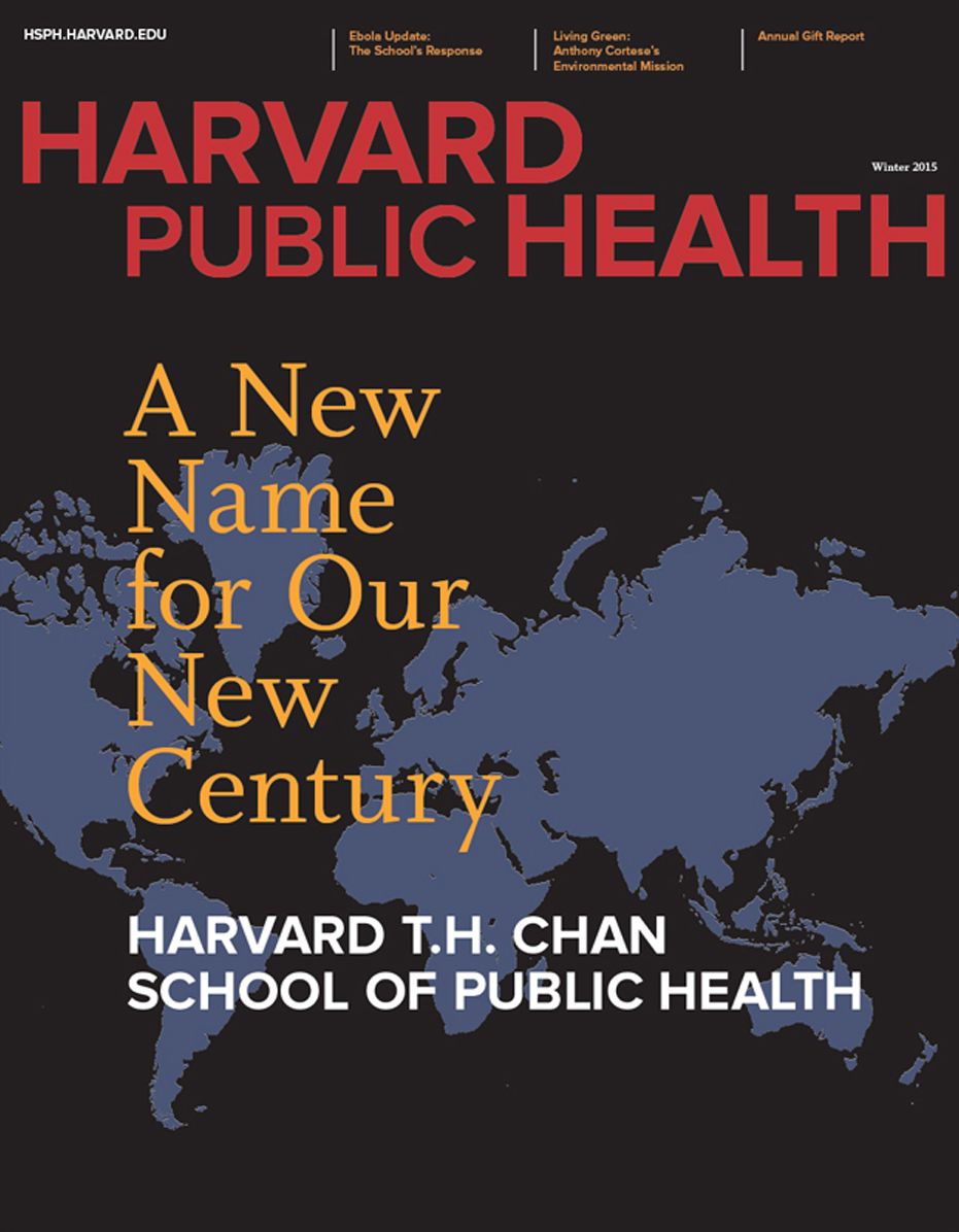 Harvard Public Health, Winter 2015
