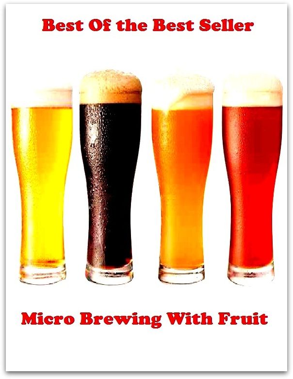 Best of the best seller Microbrewing With Fruit(bread,cooking,cuisine,drink,fare,feed,foodstuff,meal,meat,snack,aliment)