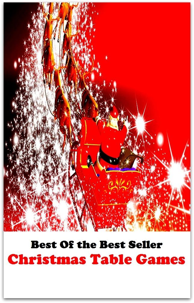 Best of the best seller Christmas Table Games(anniversary,bash,birthday,ceremony,festival,festivity,gala,jubilee,observance,party,performance,spree)