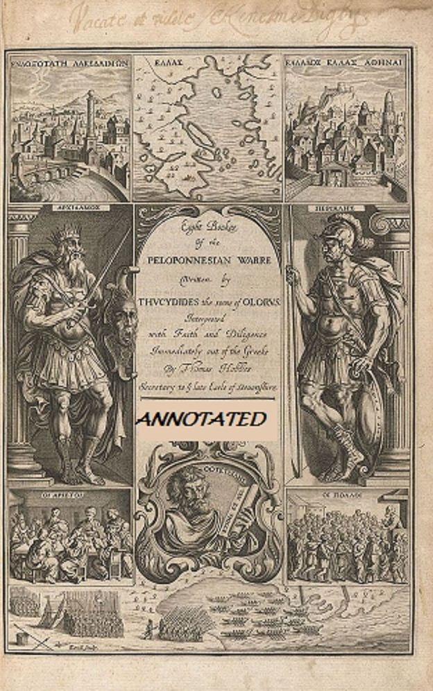 The History of the Peloponnesian War (Annotated)