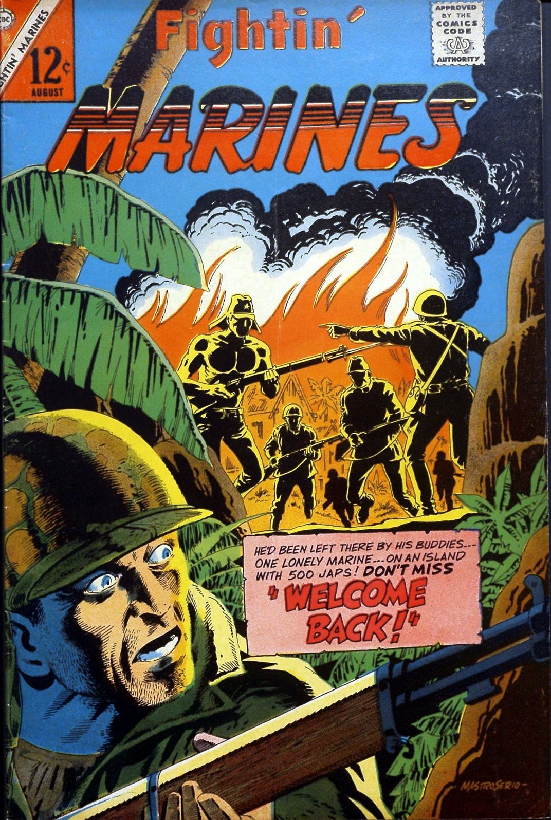 Fightin Marines Number 70 War Comic Book