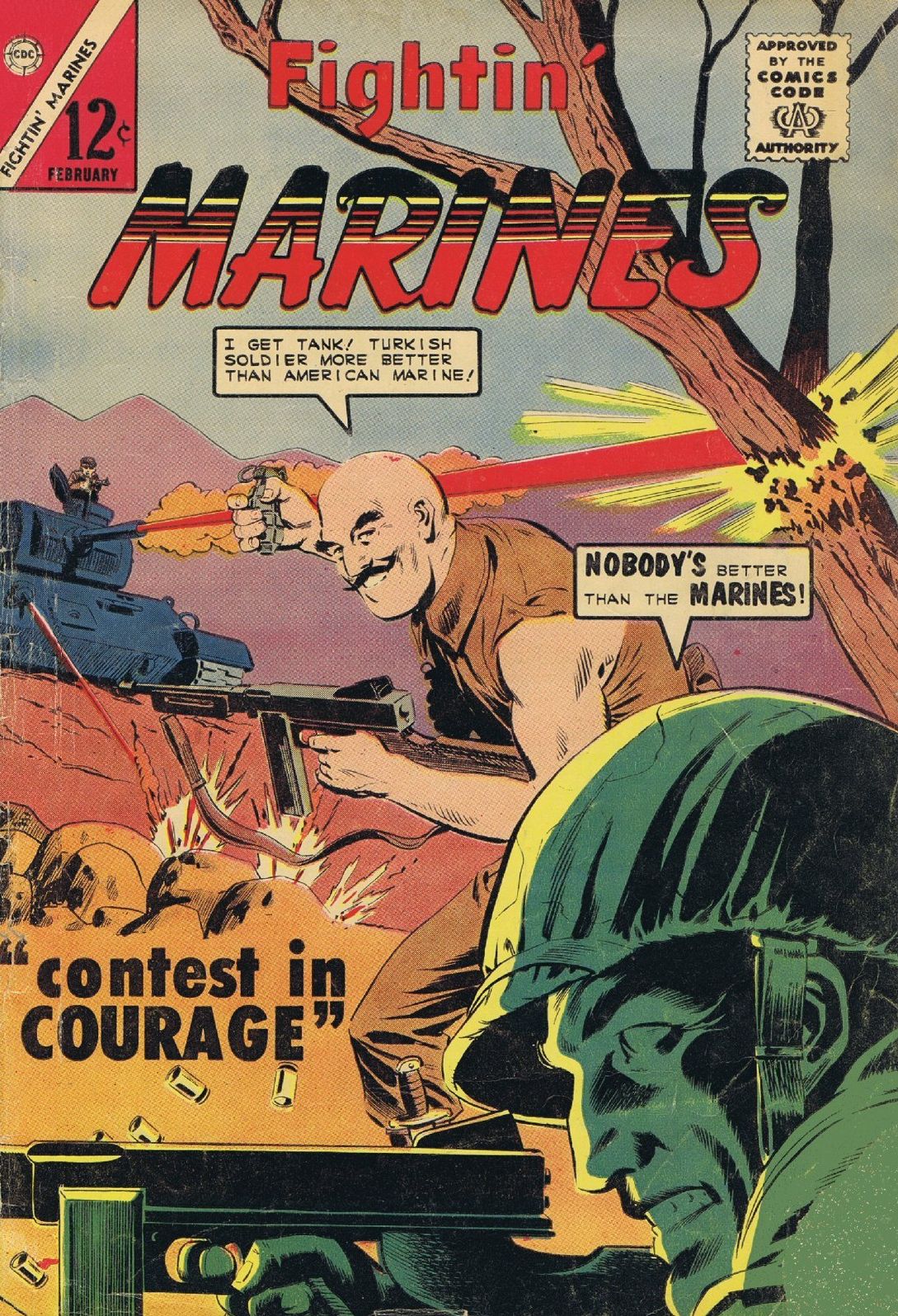 Fightin Marines Number 57 War Comic Book