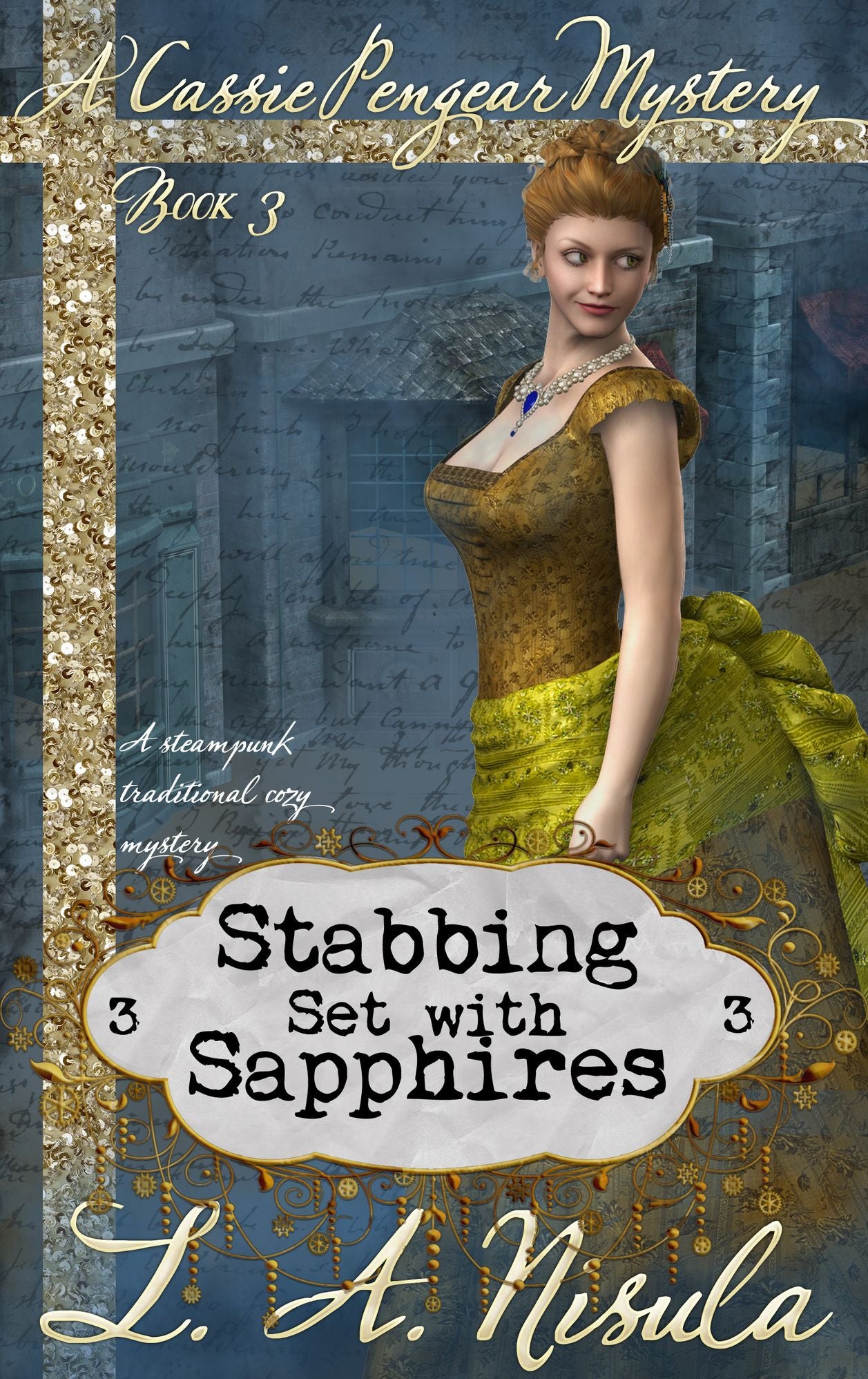 Stabbing Set with Sapphires