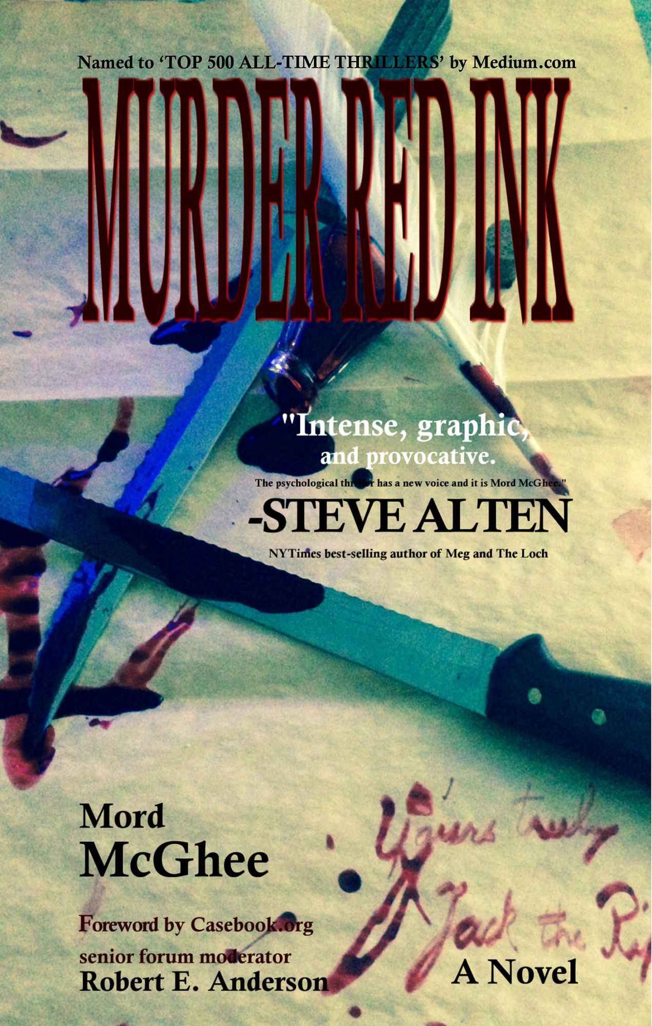 MURDER RED INK