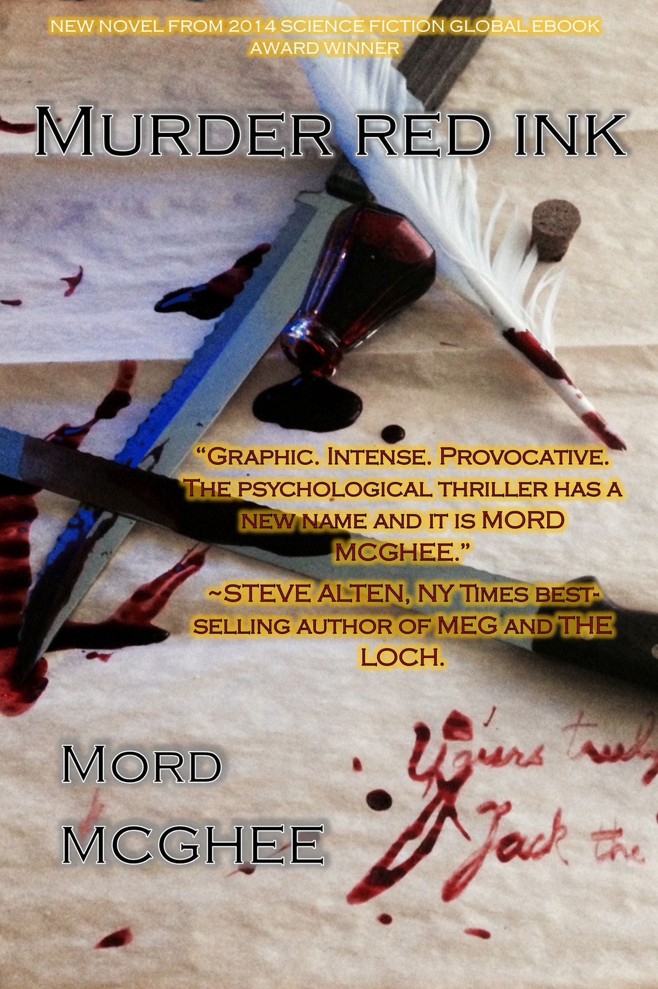 MURDER RED INK