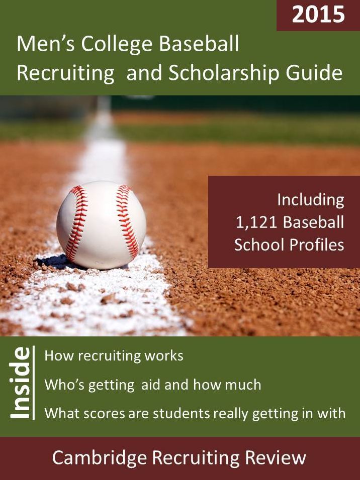 Men's College Baseball Recruiting and Scholarship Guide
