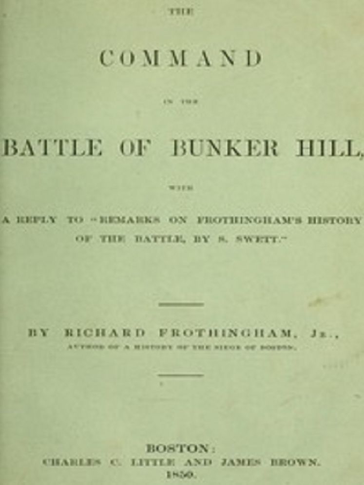 The Command in the Battle of Bunker Hill (Unabridged)