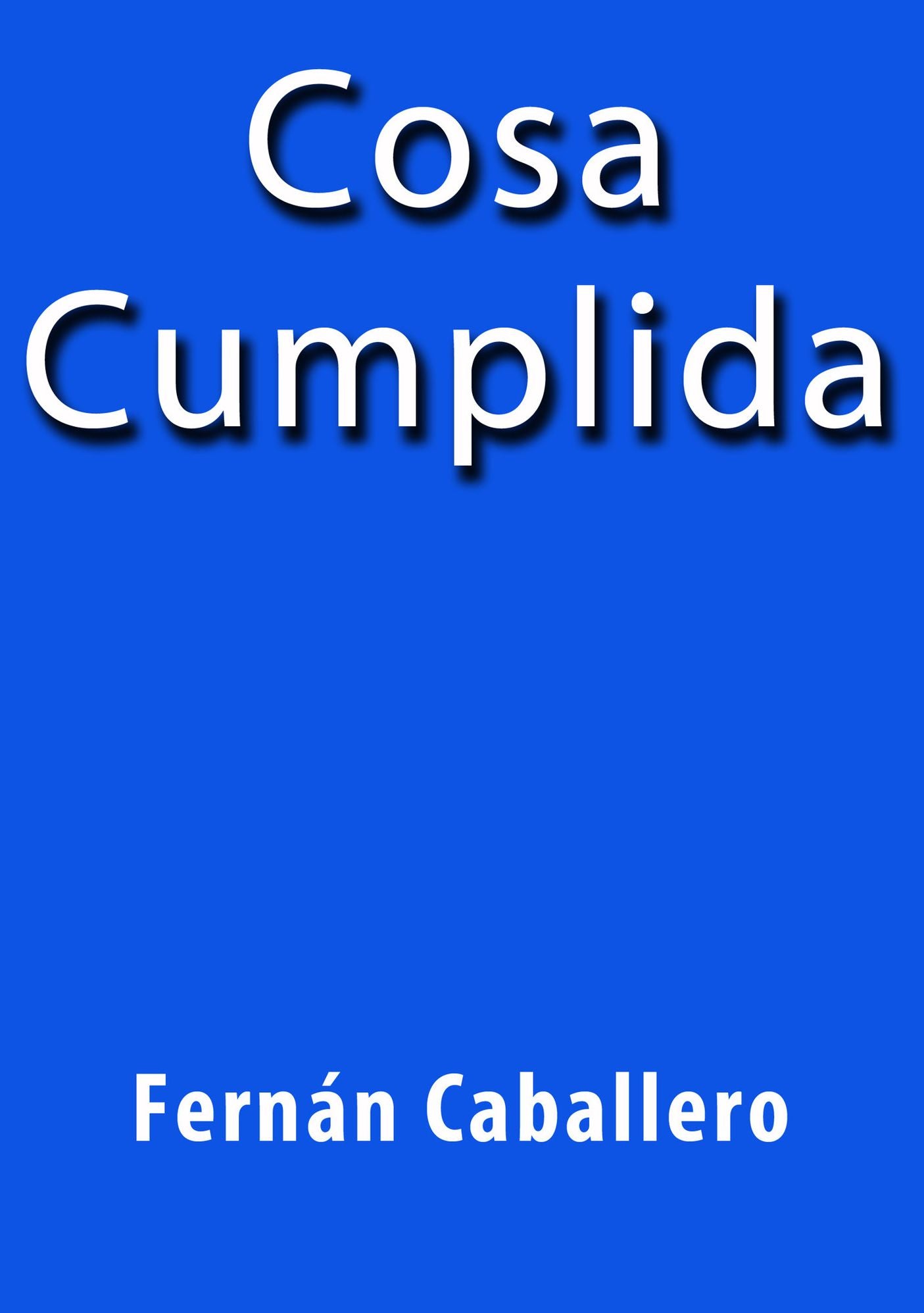 Cosa cumplida