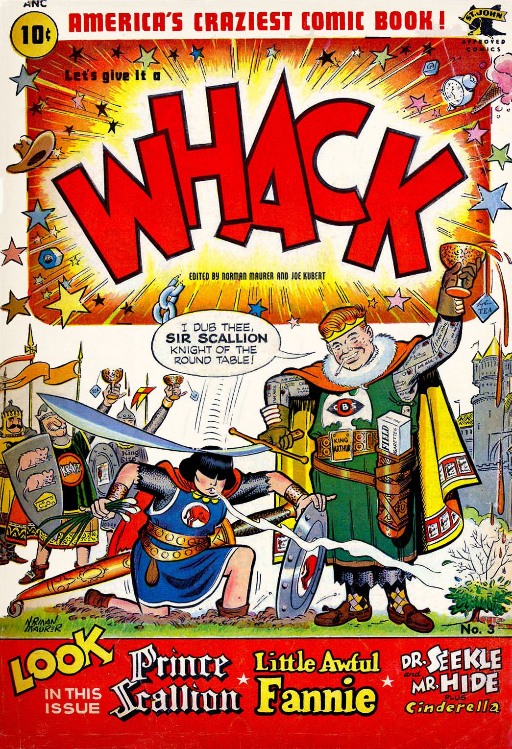 Whack Number 3 Humor Comic Book