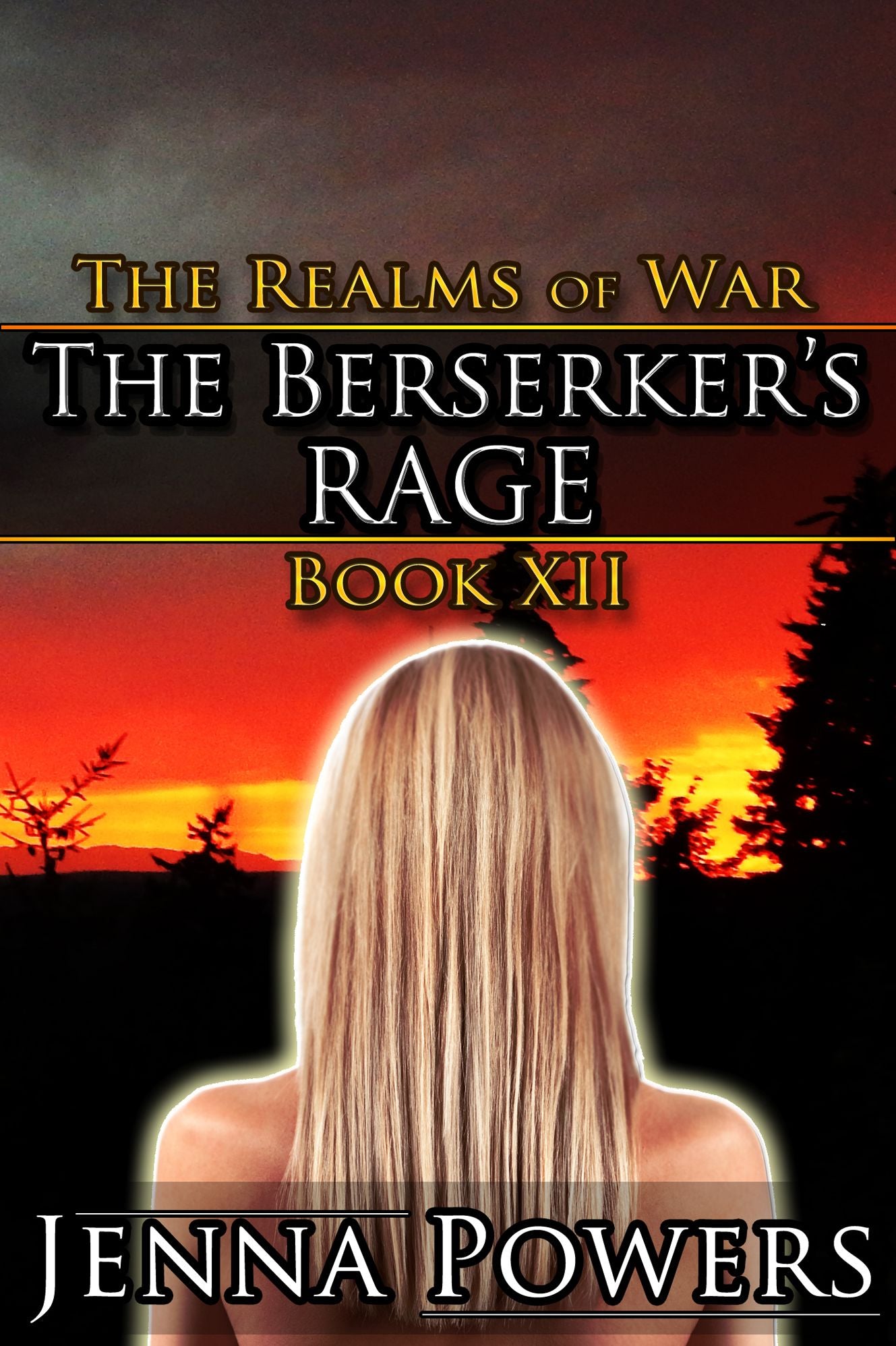 The Realms of War 12: The Berserker's Rage (Orc MM/Human F Fantasy Erotica)