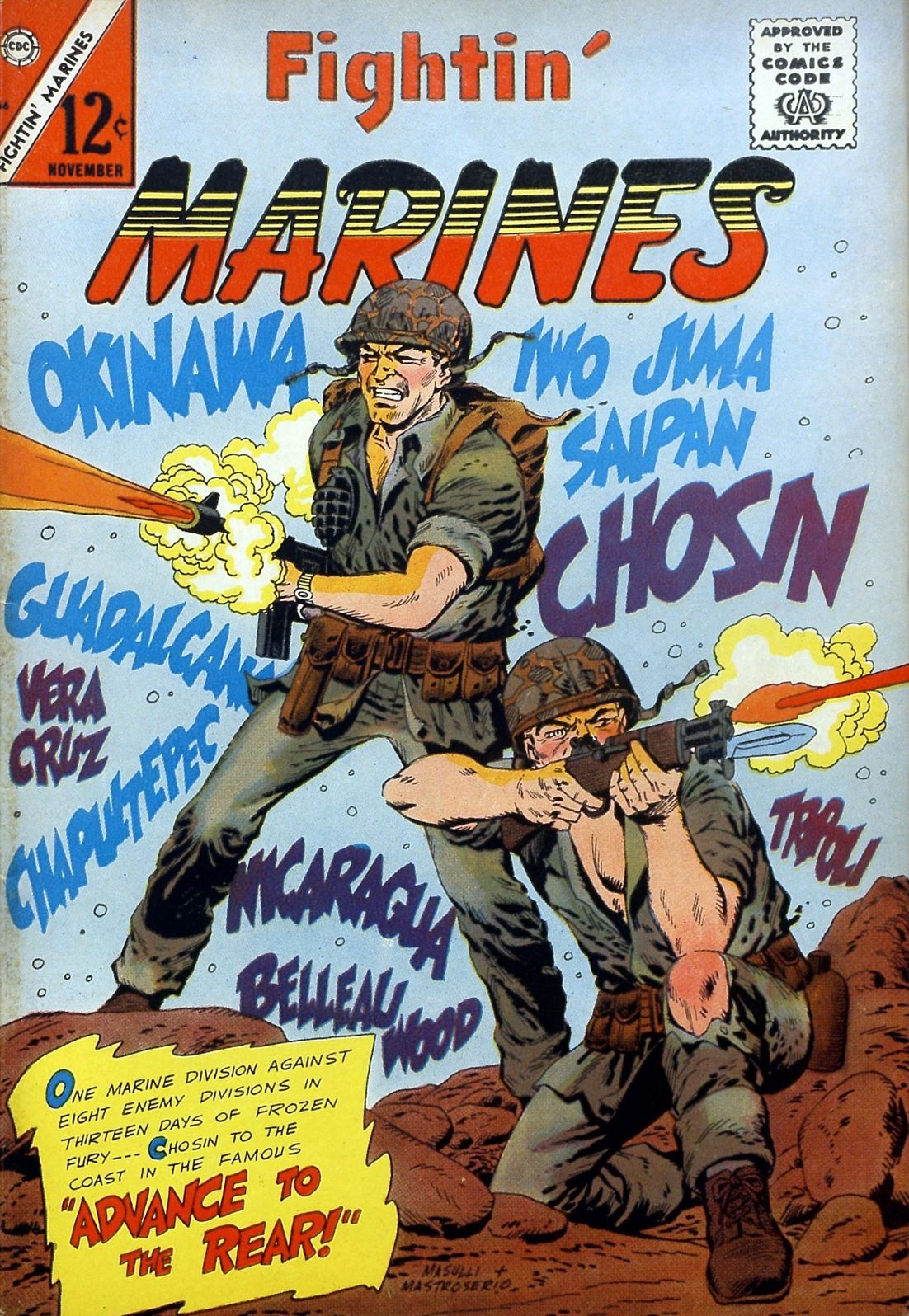 Fightin Marines Number 66 War Comic Book