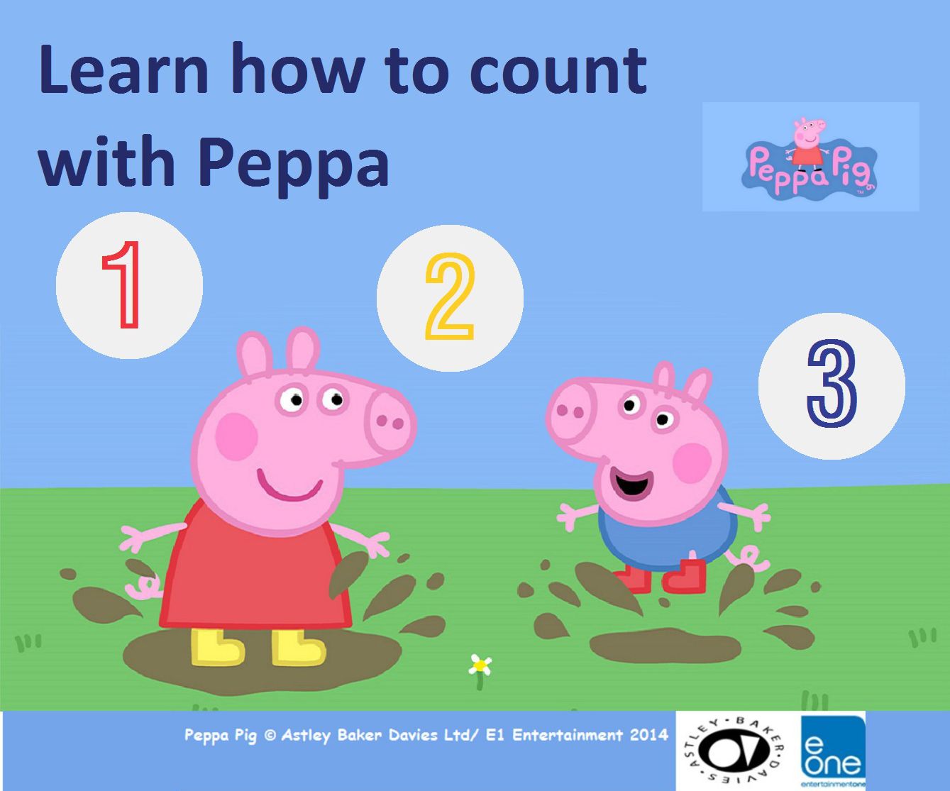 LEARN HOW TO COUNT WITH PEPPA