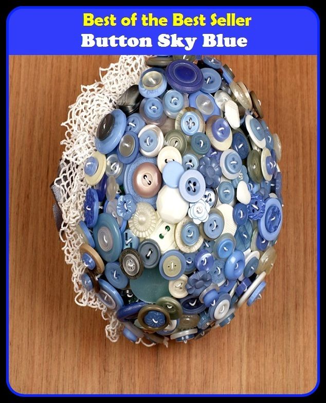 Best of the Best Sellers Button Sky Blue ( switch, knob, control, lever, handle, icon, box snap fastener, pin )