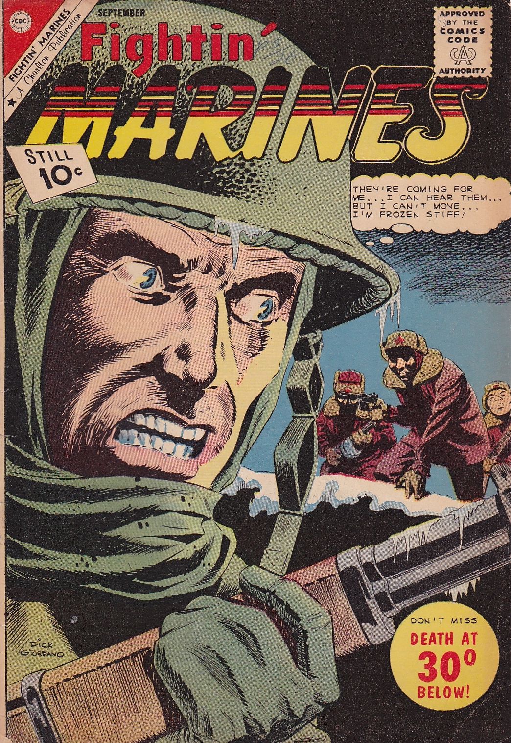 Fightin Marines Number 43 War Comic Book