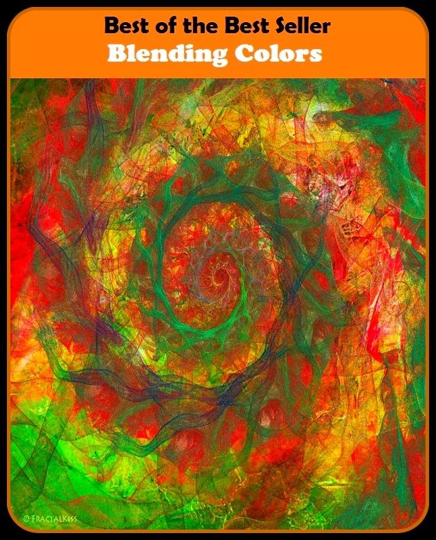 Best of the Best Sellers Blending Colors (combine, fuse, integrate, cement, mingle, meld, unite, merge, comix, weld)
