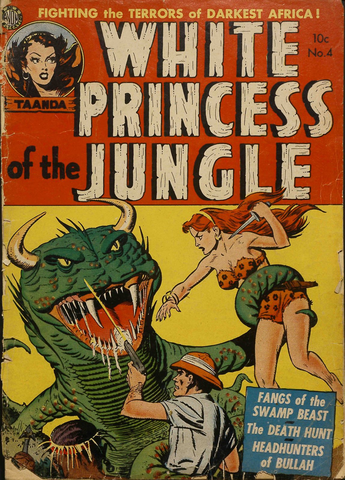 White Princess of the Jungle Number 4 Action Comic Book