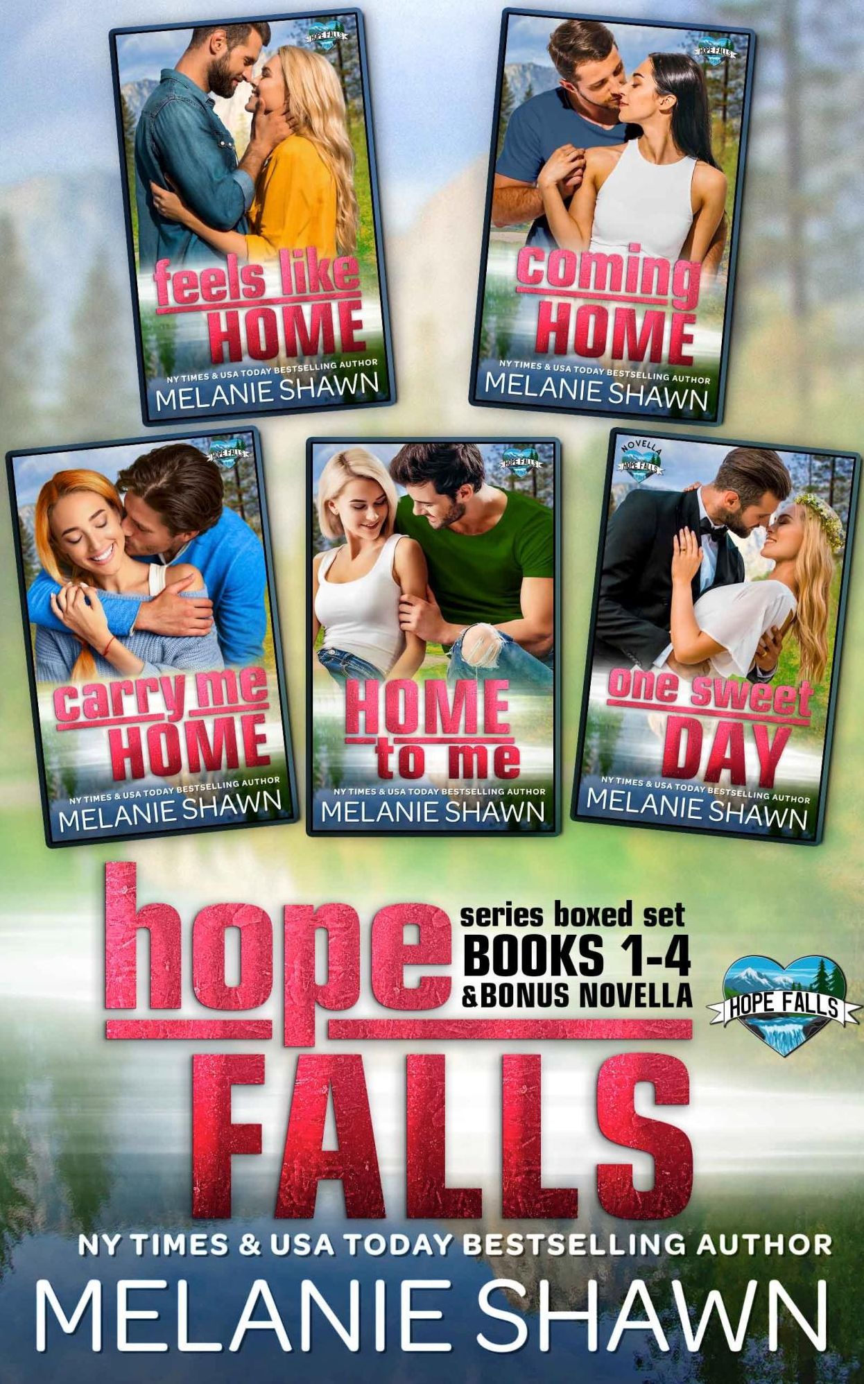 Hope Falls Series Bundle: Vol. 1, Books 1-4.5 (Sweet Reunion, Sweet Harmonies, Sweet Victory, Home Sweet Home, One Sweet Day)